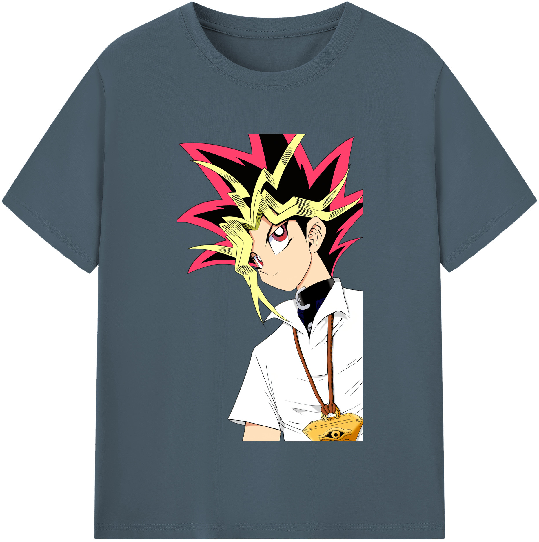 （画像用） 遊☆戯☆王 Yu-Gi-Oh! 綿100％半袖Tシャツ（フロントプリント）